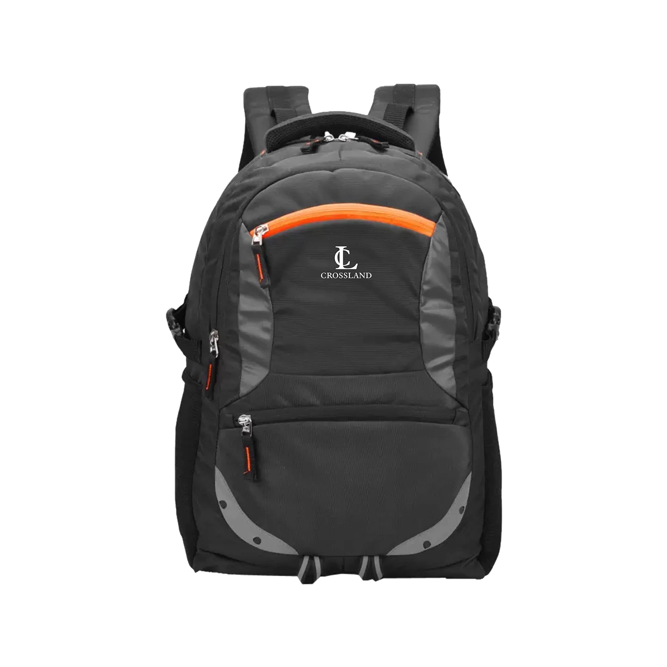 Crossland Large 35 L Backpack For Laptop/School/College Spacy Unisex Backpack With Rain Cover And Reflective Strips (Black) (B0C3D949QH) Amazon Price History, Amazon Price Tracker