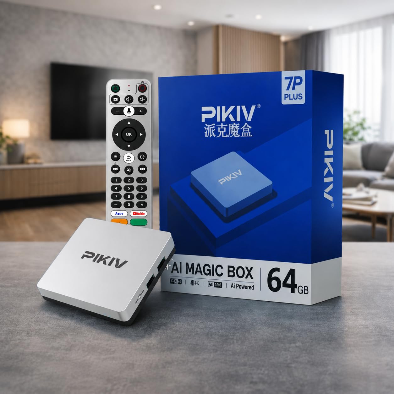 Amazon.co.jp: PIKIV BOX 7P PLUS 派克魔盒 真のAI・真の4K対応 4K