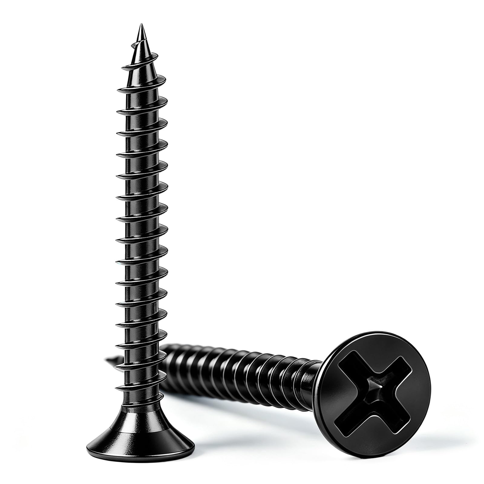 Wensilon 385PCS Wood Screws Assortment Kit, Black Flat Head Screws — Amazon image 21