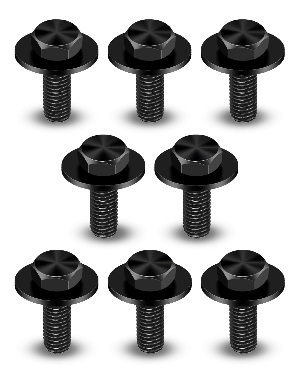12mm Top Front Skid Plate Bolts Fit for Toyota Tacoma 4Runner FJ Land