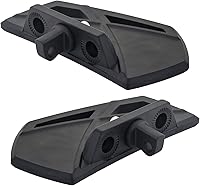 Vista 6 de FATECIM Estriberas para motocicleta, pedales, reposapiés, motocicleta de carretera, mini tableros, conductor, pasajero, mini tablas de suelo