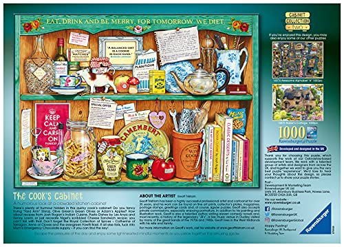 Ravensburger The Cook's Cabinet Puzzles für Erwachsene und Kinder ab 12 Jahren, 1000 Teile – Bild 4
