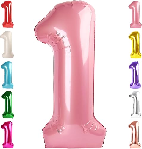 Vista 226 de Globos del números 0 de 40 pulgadas para formar los números 10, 20, 30, 40, 50, 60, 70, 80, 90, 100, para decoración de cumpleaños, bodas, eventos