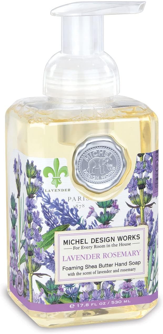 Foaming Hand Soap, Lavender Rosemary, with Soap Dispenser, 1-Pack, 17.8 Fl oz Each