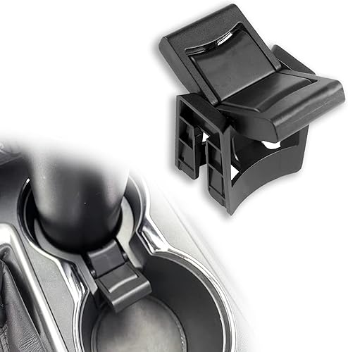 Miniatura 1 de Divisor de portavasos para consola central, inserto de portavasos se adapta a la mayoría de tamaños de tazas, compatible con Toyota Highlander 2014