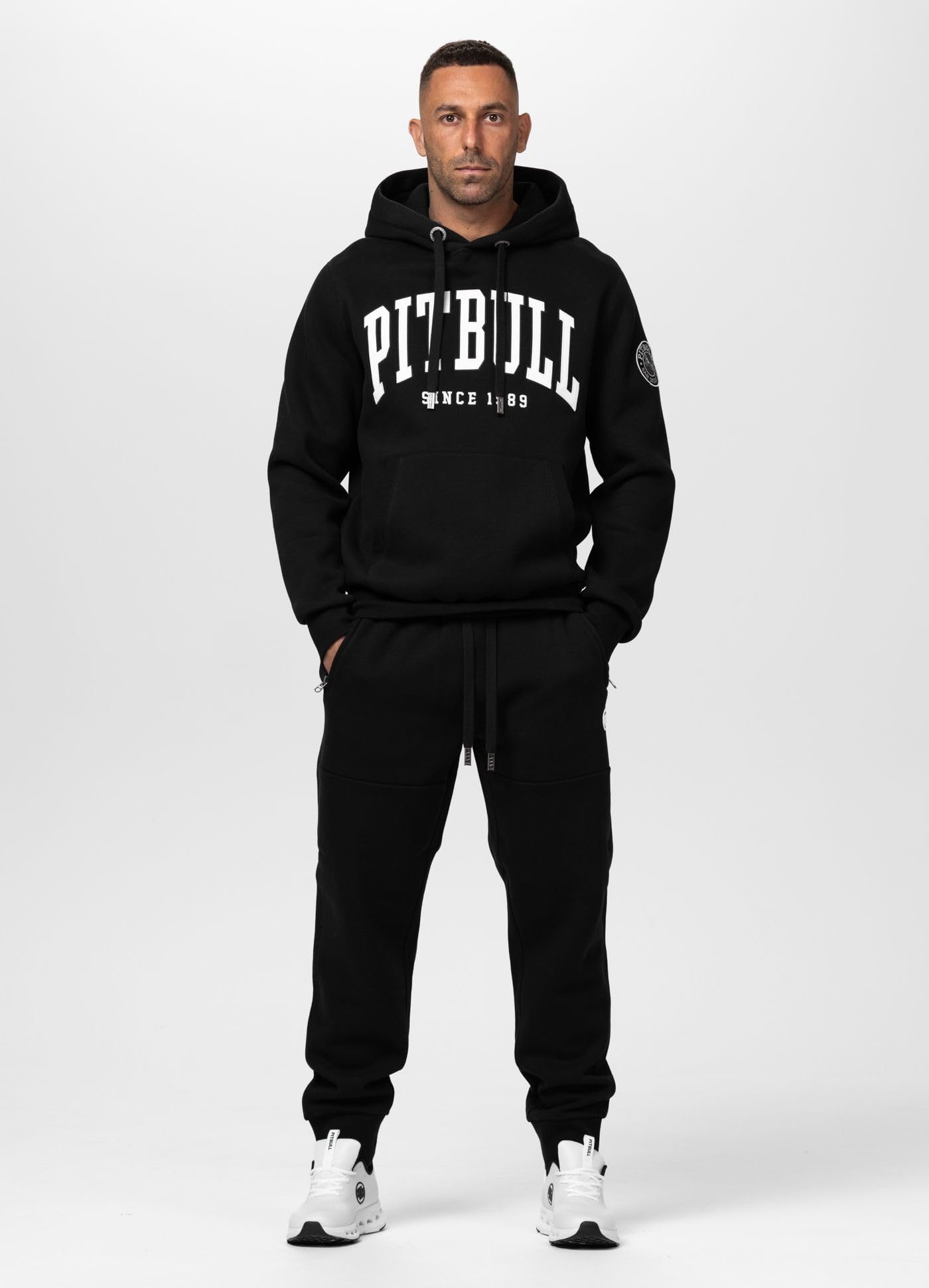 PITBULL Hoodie Herren Norton, mit Kapuze und Kängurutasche, Regular Fit