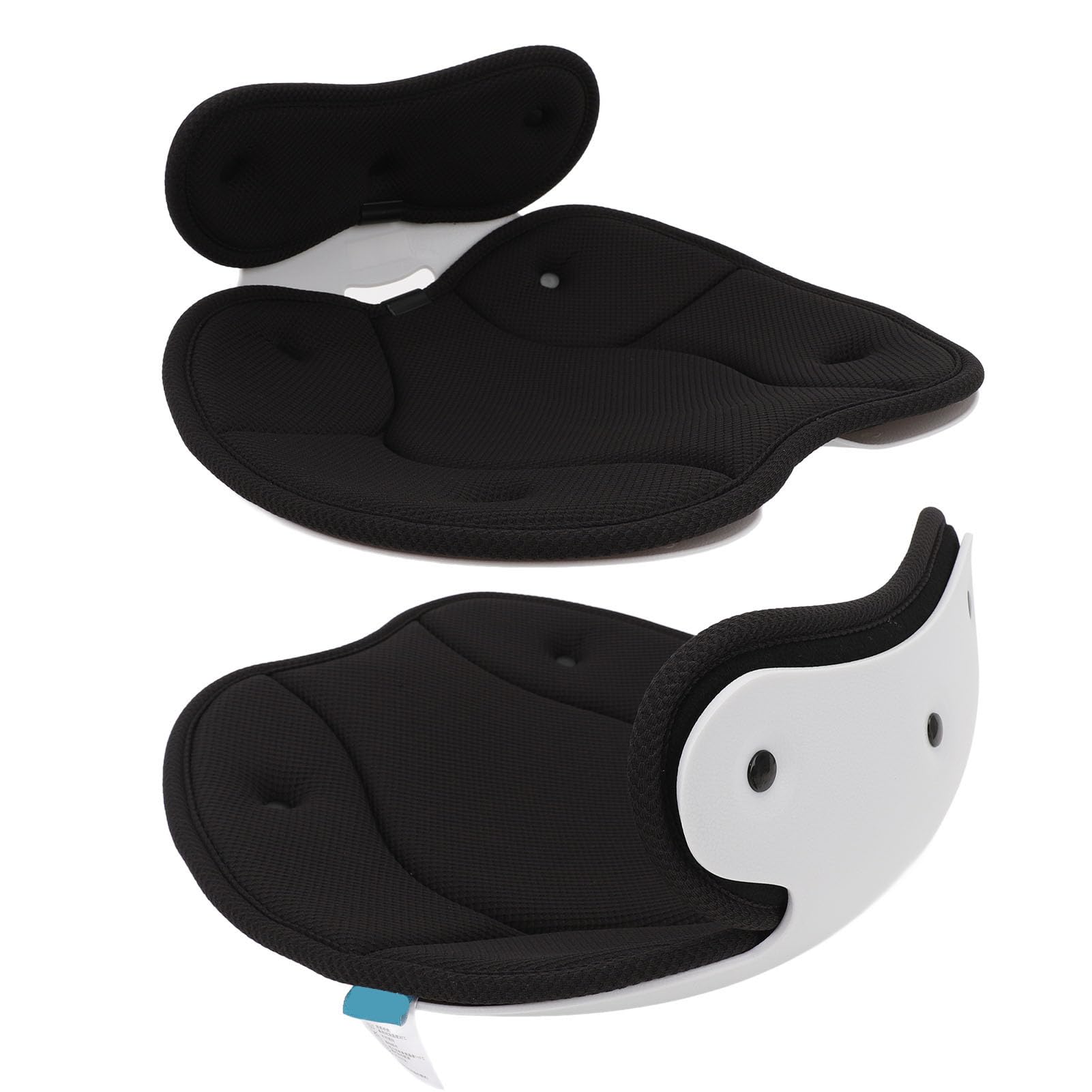 Correcteur de Posture Coussin de Chaise de Support Lombaire, Chaise Respirante Assise Posture Correction du Soutien Lombaire pour la Maison (Black)