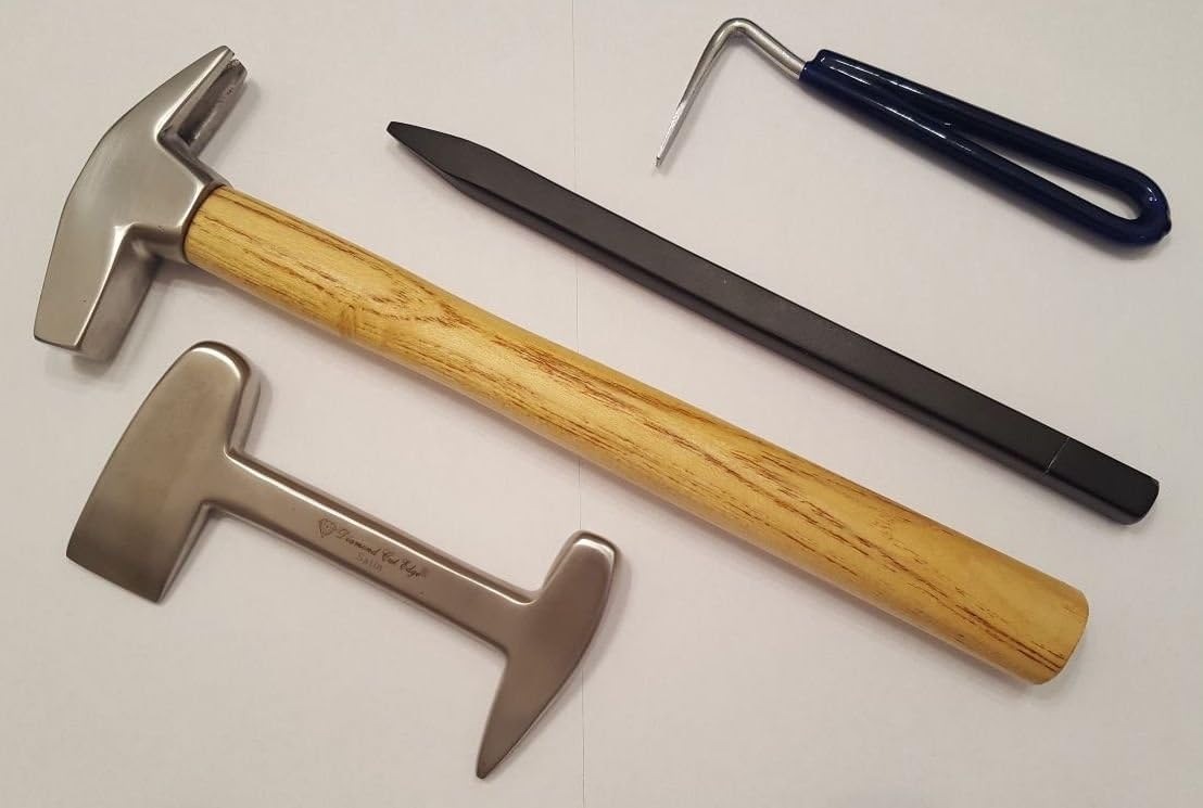 Professional Farrier's Hoof Trimming Tools Clinch Cutter Pick Hammer Pritchel Durable Construction