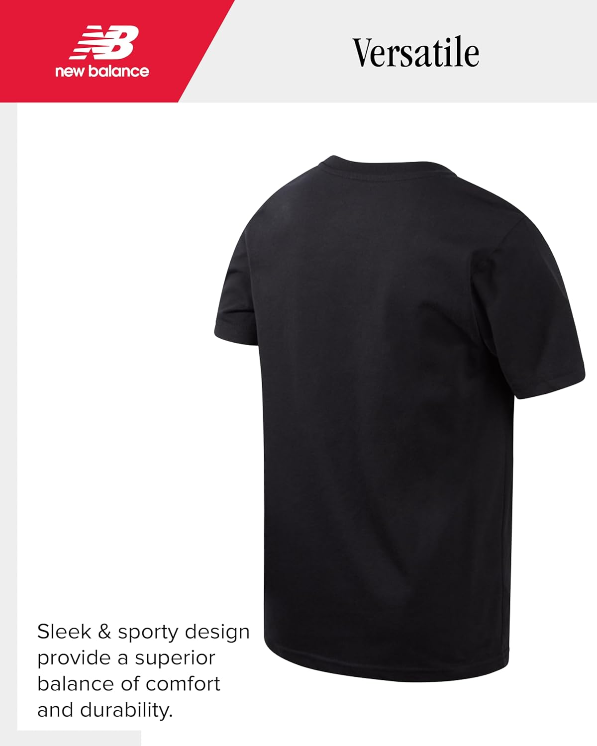 New Balance Boys Sweatpants Set - 2 Piece Short Sleeve Graphic Tee Shirt and Fleece Jogger Pants Athletic Pant Set - Image 5