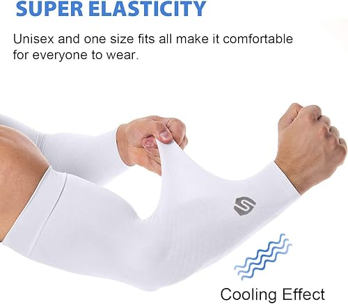 Miniatura 5 de SHINYMOD 2019 - Mangas de enfriamiento para el sol, 1 par, 3 pares, 6 pares, protección UV, protección UV, mangas de tatuaje, para hombres, mujeres,