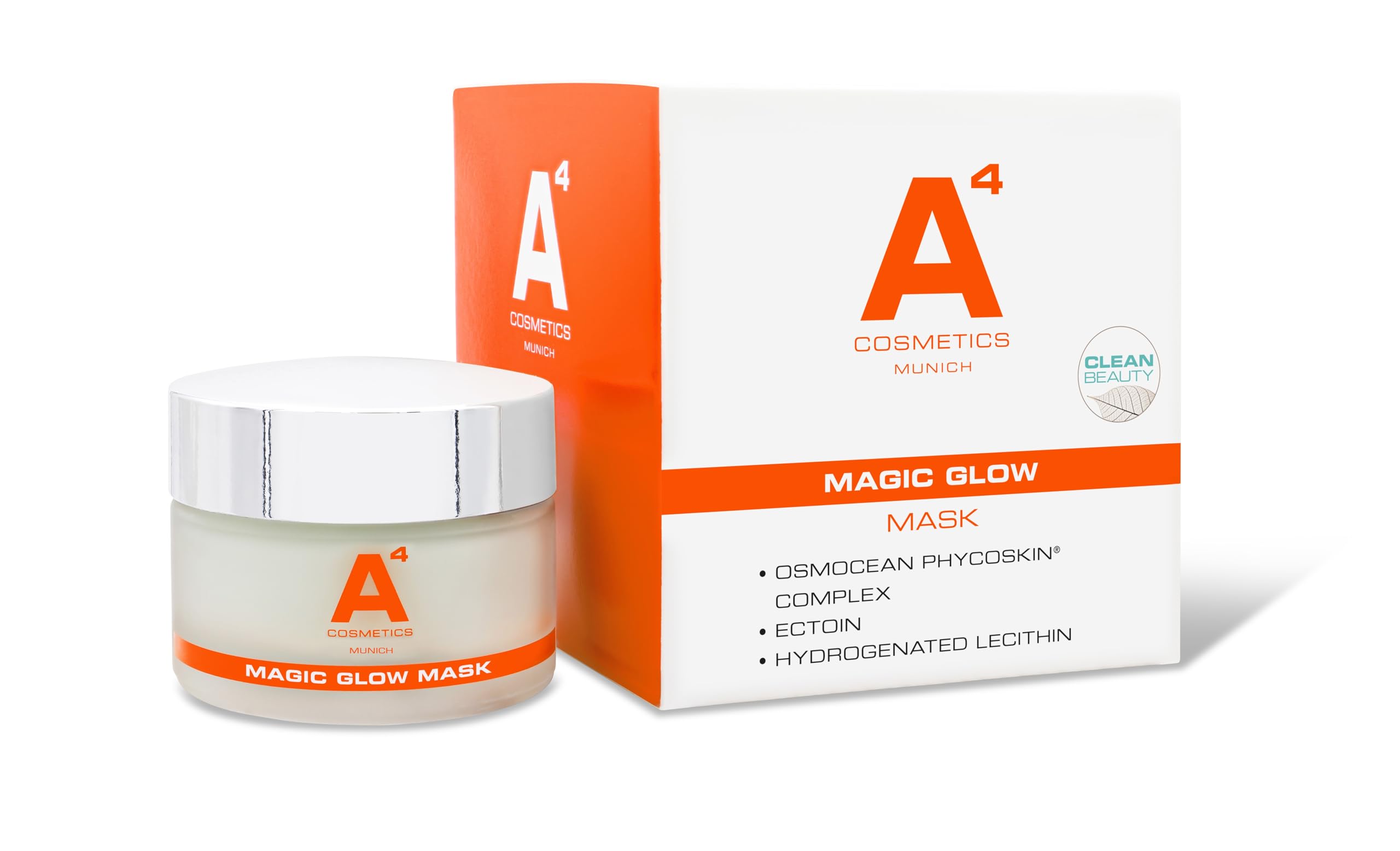 Mascarilla mágica GLOW A4 | Antiedad | Mascarilla facial | Mascarilla de piel (50 ml)