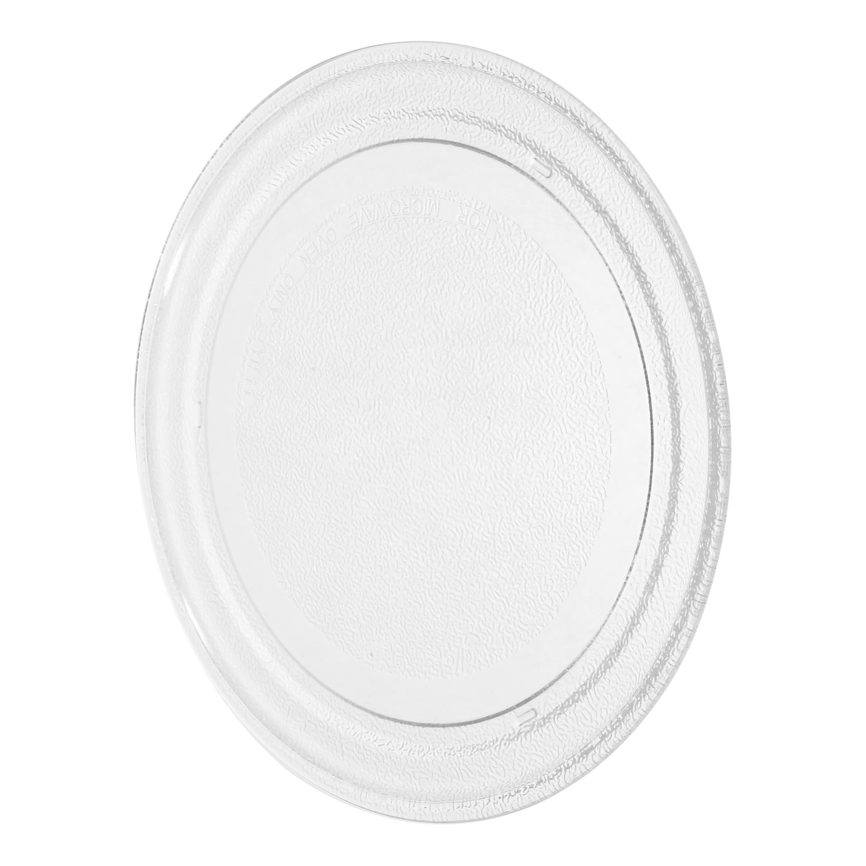 VOSAREA Microwave Glass Plate Replacement Turntable Oven Tray Sturdy Heat Resistant Glass for Microwaves Easy to Clean Practical Kitchen Accessory