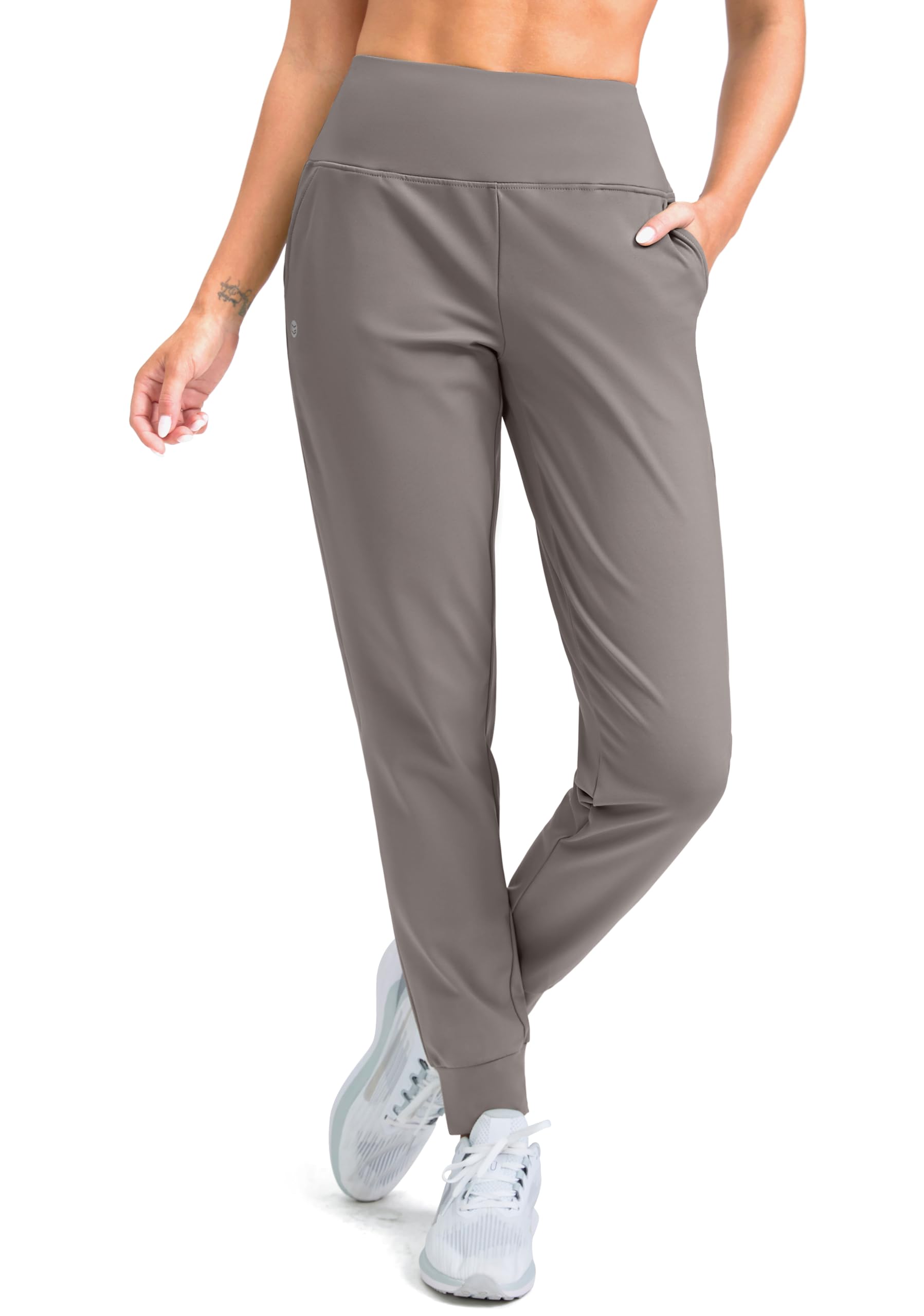 G Gradual Women's Fleece Lined Joggers High Waisted Thermal Winter Pants