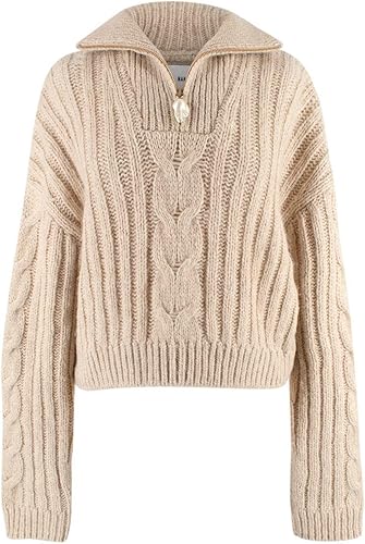 Nanushka Jersey de Punto con Perlas Artificiales Eria Recortadas de Segunda Mano