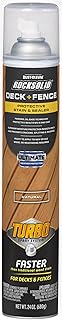 RockSolid Deck+Fence Protective Stain & Sealer with Turbo Spray System | Oil‑Base One‑Coat Protection | Superior Moisture Resistance | UV Resistant | Natural | 23 oz Aerosol