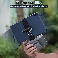 Vista 6 de HeiyRC Tablet Holder Mount for DJI Neo, Mini 4K, Mini 4 Pro, Mini 3/3 Pro, Mini 2 SE, AIR 3, Mavic 3 Pro, Mavic Air 2S Adjustable Remote Controller