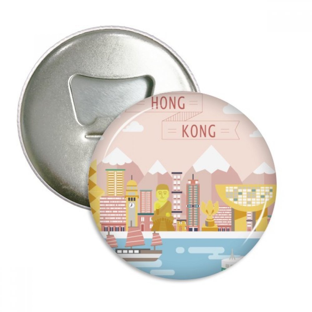 Hong Kong Traditionnelle Bouteille de Visite aimant pour réfrigérateur apéritif convivial 3pcs
