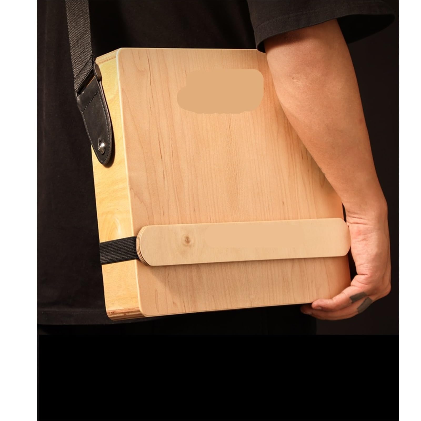 Cajon Cajon in legno for viaggi, tamburo portatile, a mano, bango, strumento musicale(Original)