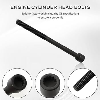 Amazon.com: Engine Cylinder Head Bolt Set fits Corolla 2009