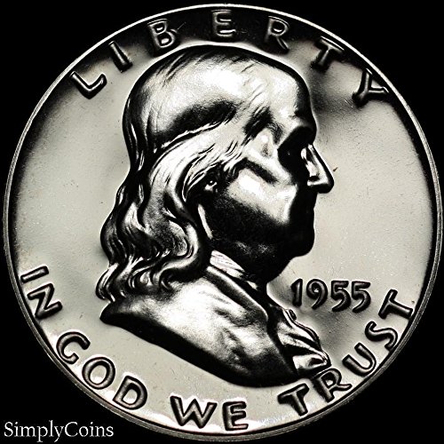 1955 Gem Proof (PR63 Plus) Franklin Half Dollar (1/2) GEM PROOF