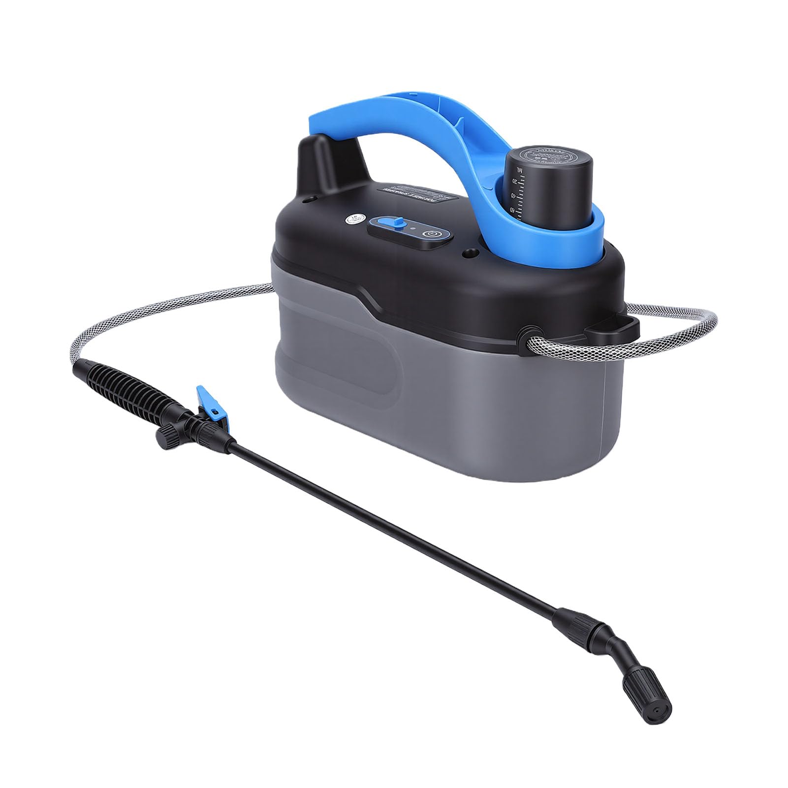 VBESTLIFE Elektrisches Gartensprühgerät, Batteriebetriebenes 1800-mAh-Sprühgerät mit Verstellbarem Teleskopstab und Düse für die Garten- und Pflanzenpflege (4L)