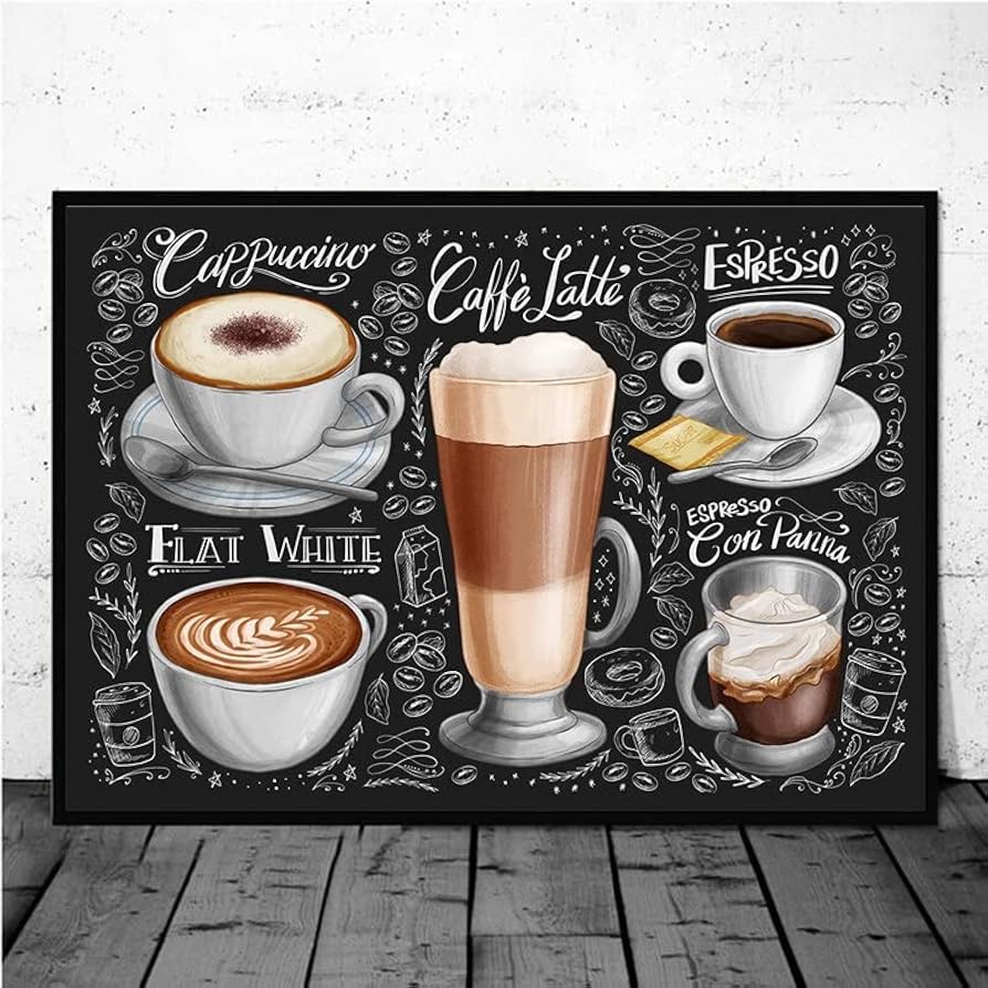 Amazon.co.jp: ヴィンテージコーヒーイラストキャンバス絵画黒板 Amazon.co.jp: ヴィンテージコーヒーイラストキャンバス絵画黒板