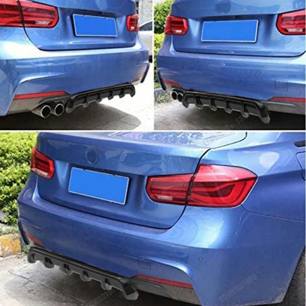 Labio Trasero del Coche para Acura Cdx RDX Mdx TL TLX Zdx, Difusor De Parachoques Trasero Divisor Labio Alerón Trasero Protector De Parachoques Trasero,A/Carbonfiber-/65Cm