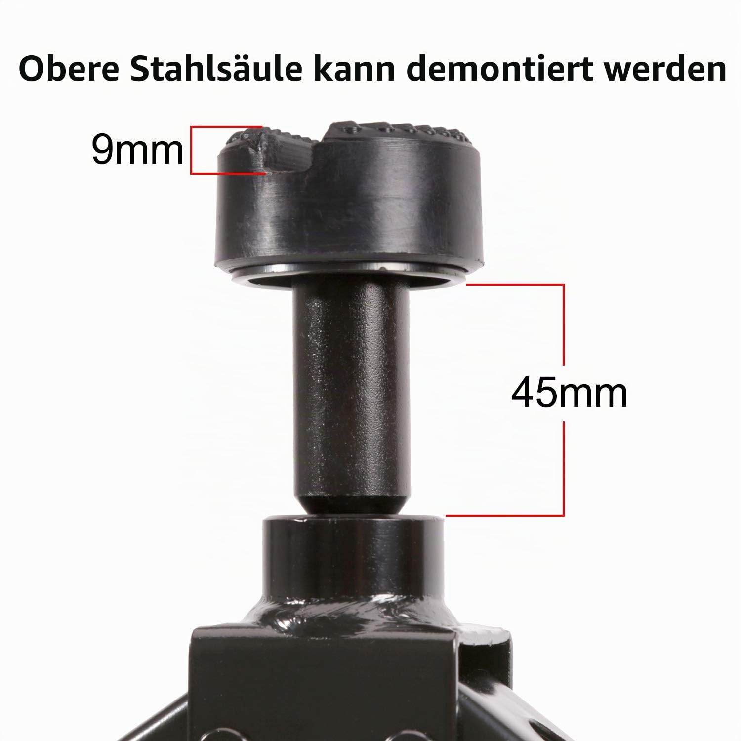 Scherenwagenheber, 1,8 Tonnen Kapazität, Ratschengriff, energiesparendes Design