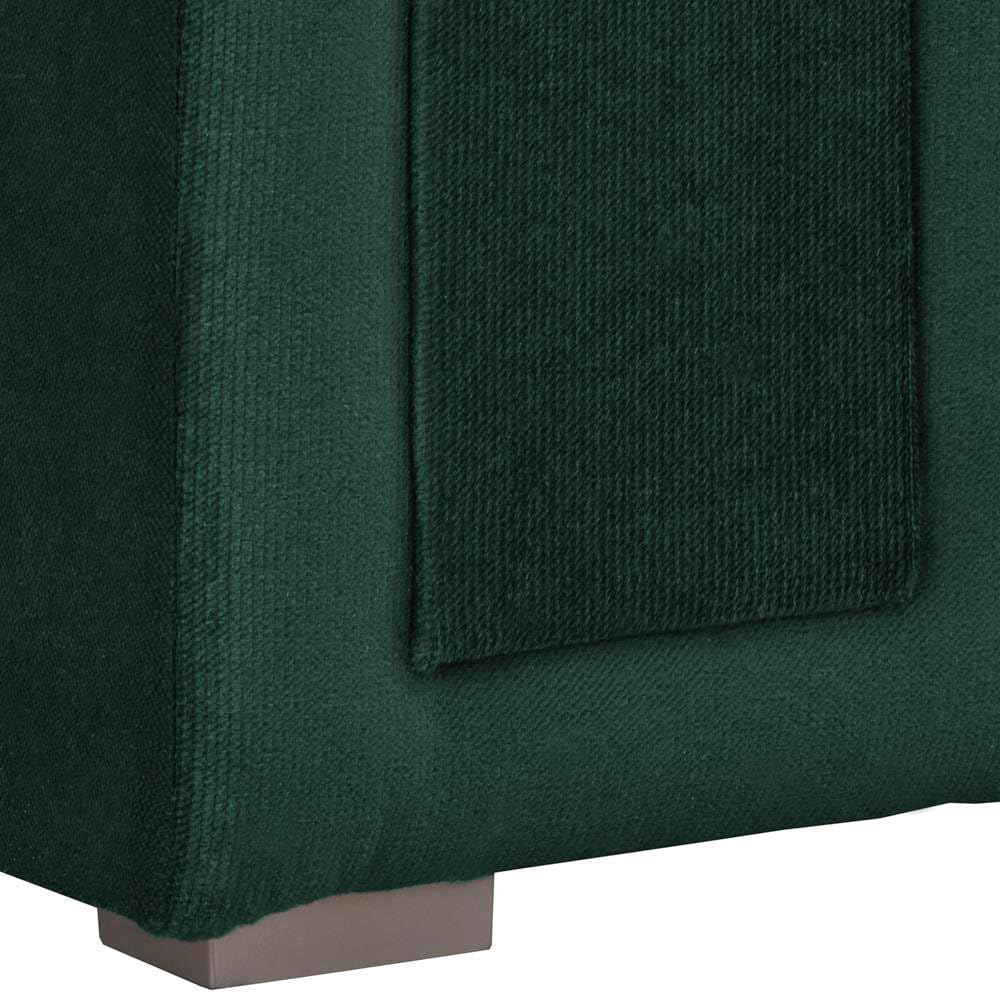 Forli Ecksofa 232x143x80cm Grün Wohnzimmer Couch Schlafsofa