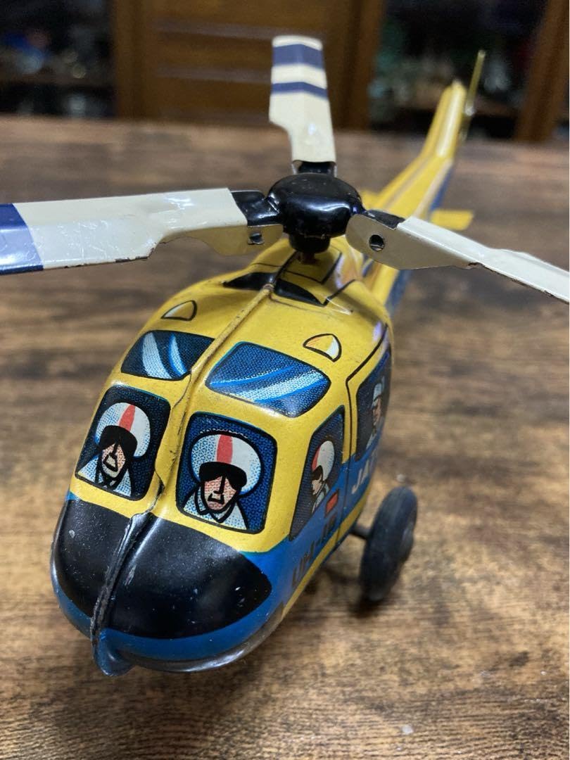 Amazon.co.jp: ブリキ製 UH-1B JA702 海上保安庁 ヘリコプター : おもちゃ