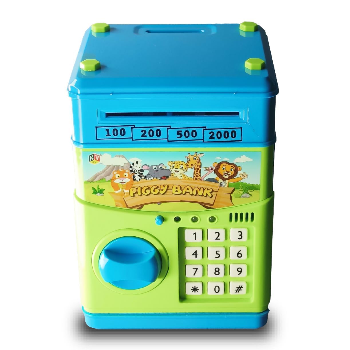 SNAPTRON Piggy Bank for Girls Boys/Gullak for Money Bank with Number Lock Password/Money Saving Cash Deposit Mini ATM Kiddy Bank for Kids/Piggy Bank for Kids Return Gift! (B0D7MSS37K) Amazon Price History, Amazon Price Tracker