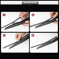 Vista 6 de Repuesto para Ford Explorer 2011-2024 Conjunto de limpiaparabrisas trasero y brazo - Juego de brazos del limpiaparabrisas trasero de fábrica OEM