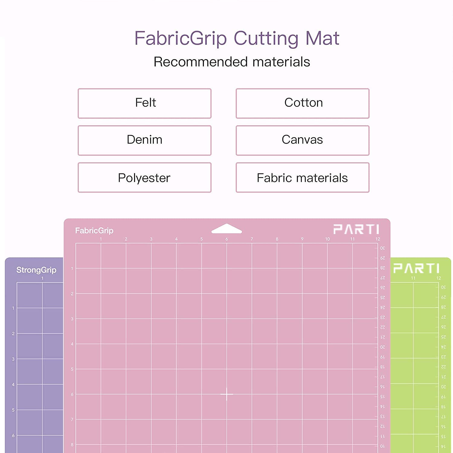 Tappetino da Taglio per Cricut Maker 3/Explore Air 2/3, Silhouette Cameo 4/3/2/1 - Autoadesivo (30,5x30,5 cm) - 4 Pezzi