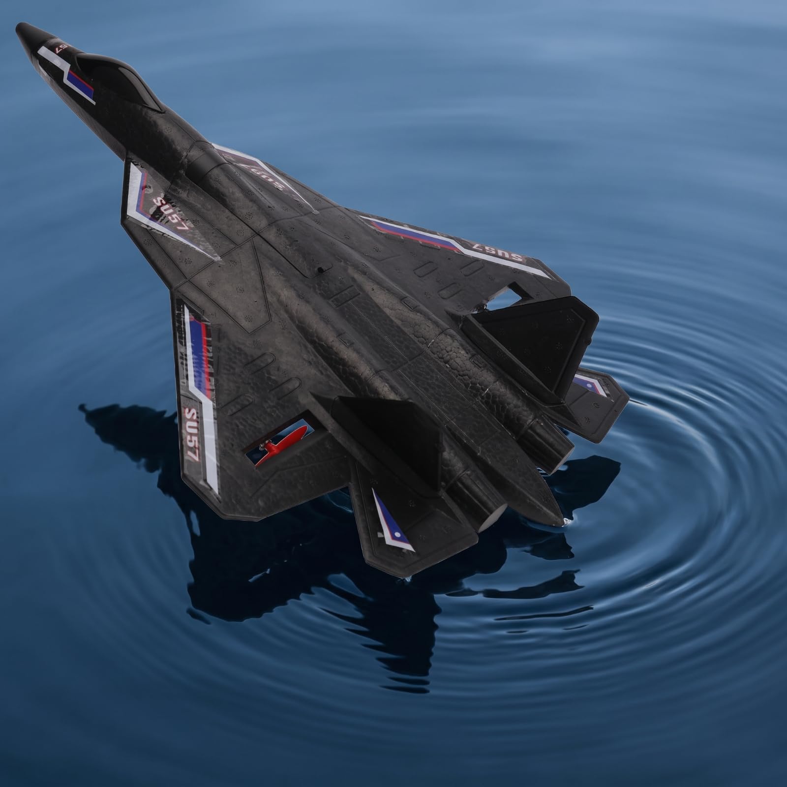 Almencla Aereo Facile da Usare | Impermeabile, Immediato operativo, Aereo con Carrello di Atterraggio, per Piscina, Principianti, Bambini