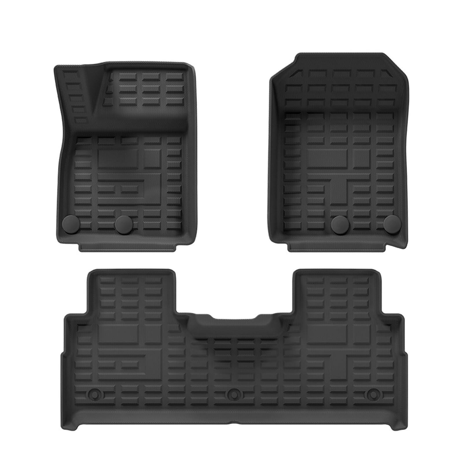 Car Mat Compatible with JETOUR Traveler T2 2023 3D TPE Car Floor Mat Waterproof Easy Clean Car Carpet — view 2