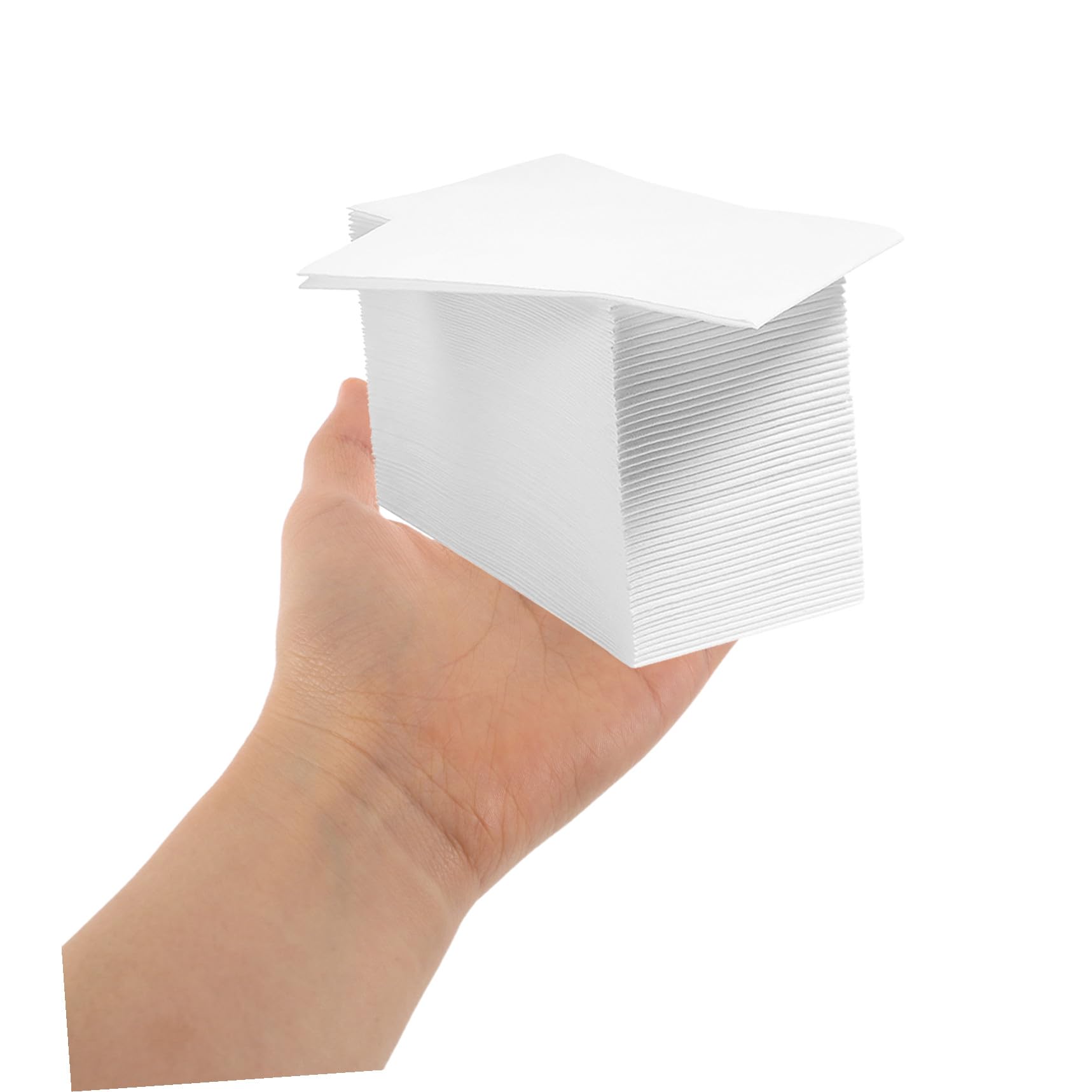 100 Piezas Servilletas Desechables Papel Grueso para Banquetes Bodas Fiestas Toallas Papel para Invitados Restaurante Hotel