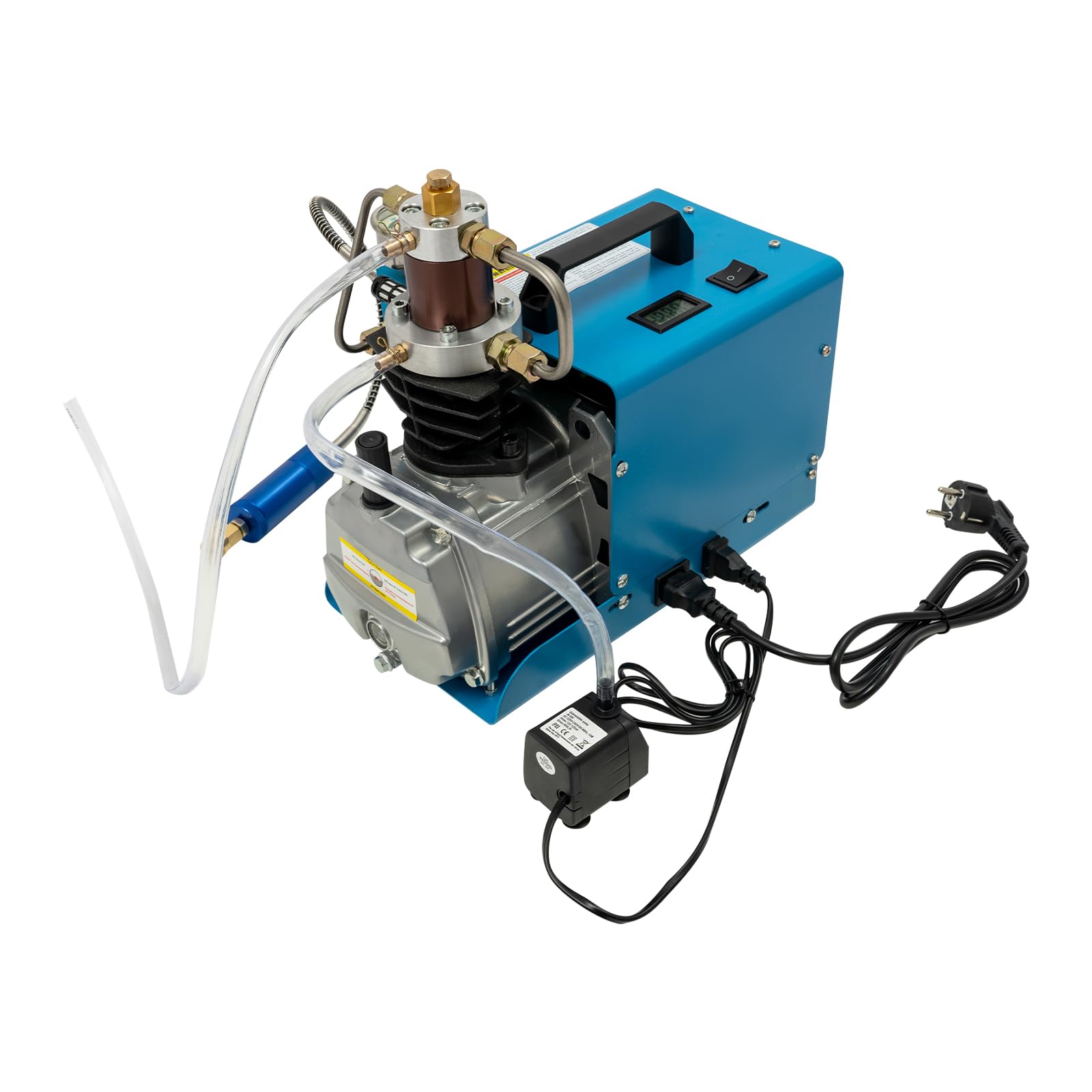 1800W Bomba de compresor de aire de alta presión PCP Compresor Bomba de aire de alta presión Bomba de aire eléctrica Compresor de aire eléctrico Bomba de aire PCP 0-40Mpa 2800RPM