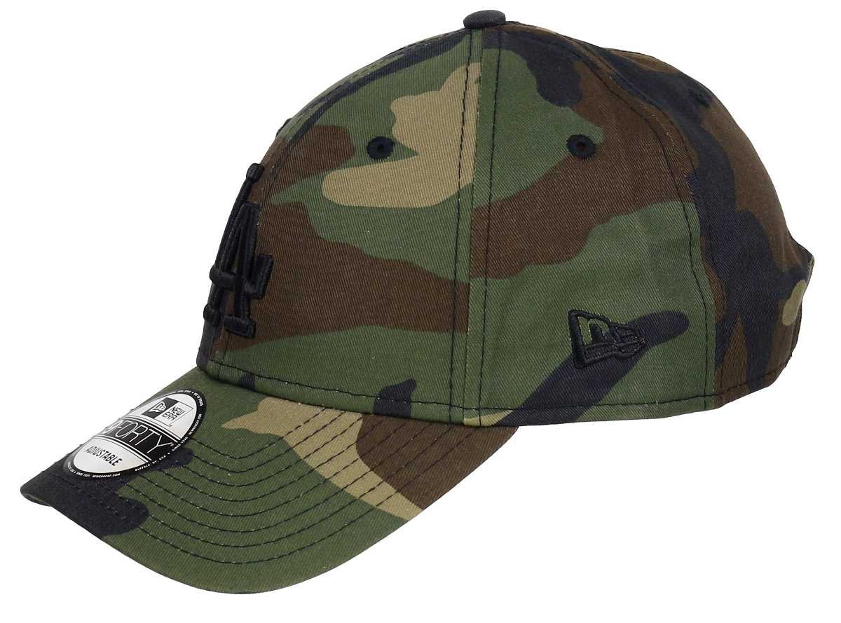 New Era - New York Yankees - 9forty Adjustable Cap - League Essential (One-Size-fitts-All, Dodgers-Camouflage-Black) — image 1