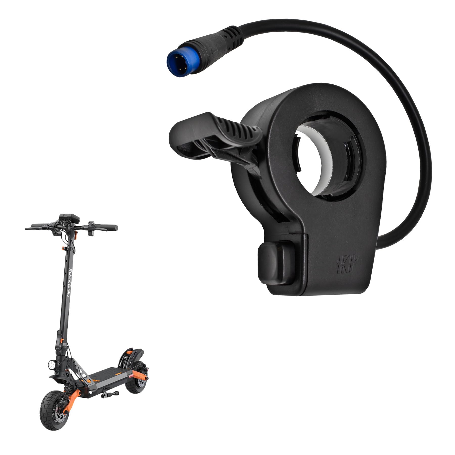 Interrupteur d'accélérateur pour Kukirin G2 G3 G4 E-Scooter - Contrôle intégré de la puissance de l'accélérateur | FR