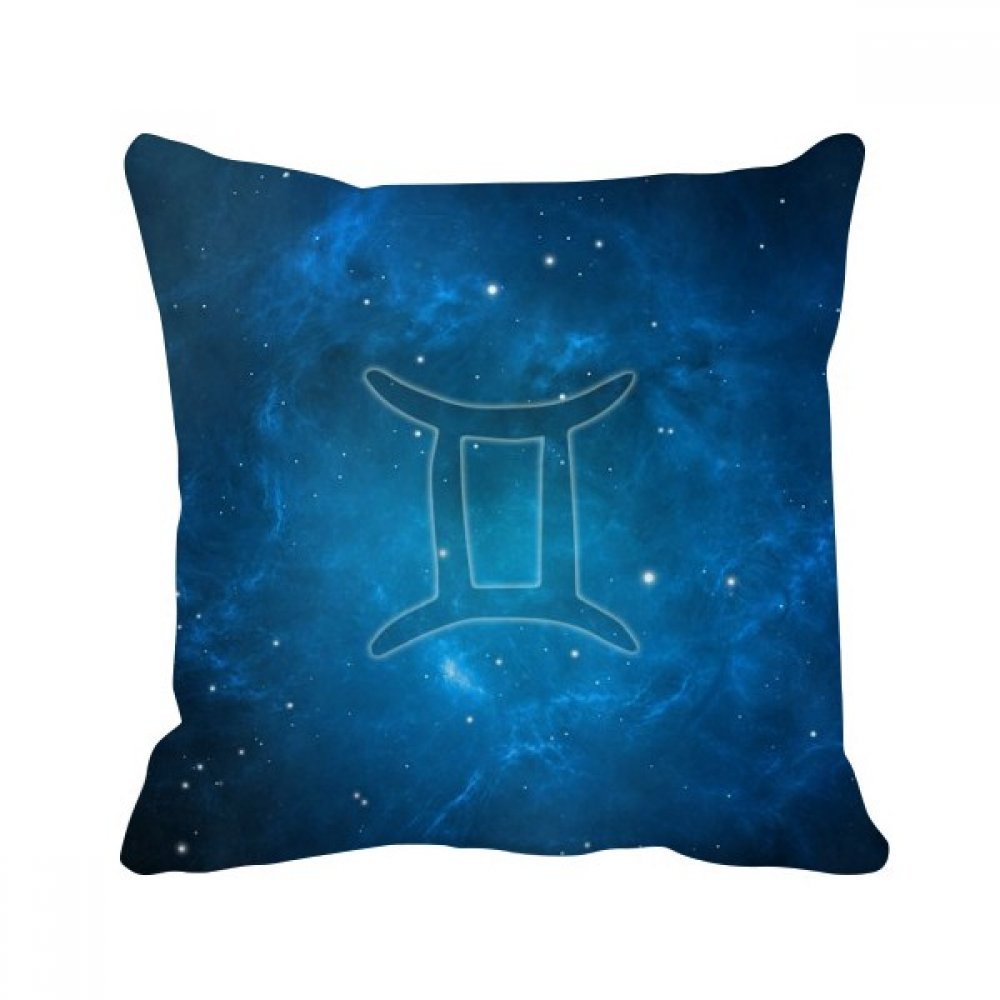 Coussin de Léo zodiaque multicolore pour décorer un canapé de salon moderne 40x40