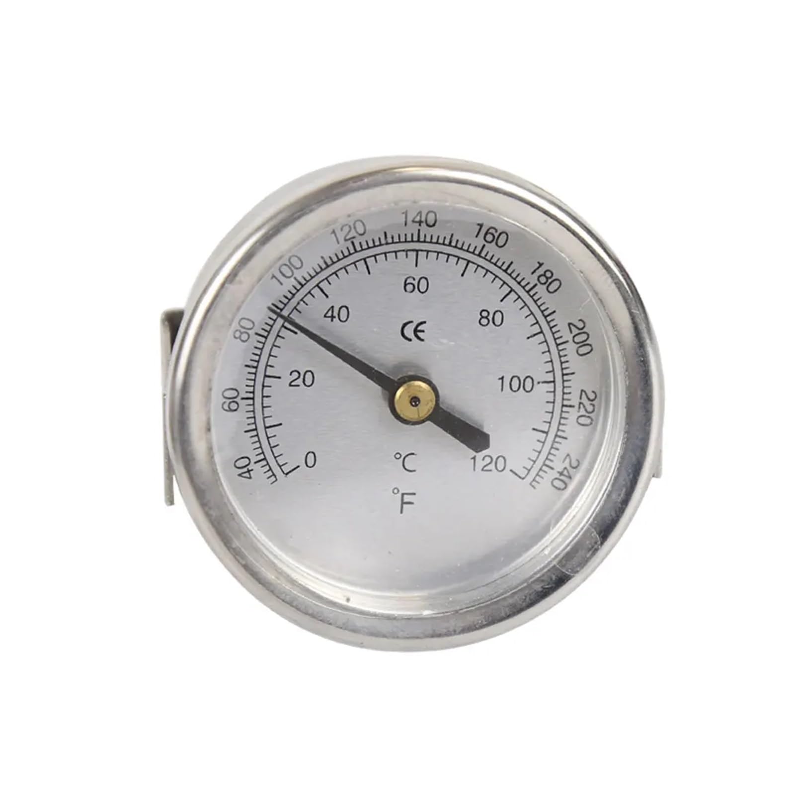 Termometro in Acciaio Inossidabile da 0 a 120 Gradi Celsius, misuratore della Temperatura dell'Acqua con sonda da 2,5 Metri for Sala caldaie Perfection