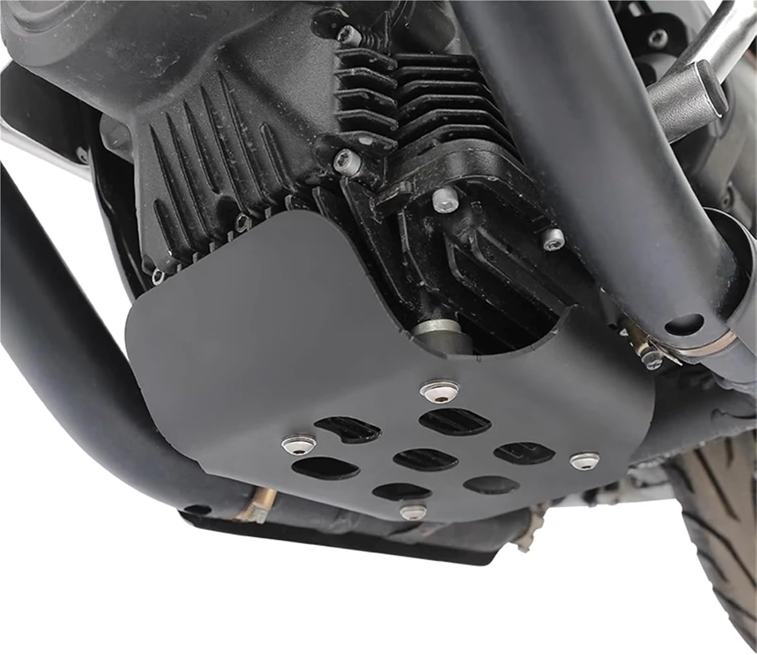 Motorbike Engine Bottom Cover Bumper Guard Skid Plate Fit for Moto GuzziV7 850 Stone V7 Special Custom V9 Bobber 2020-2024