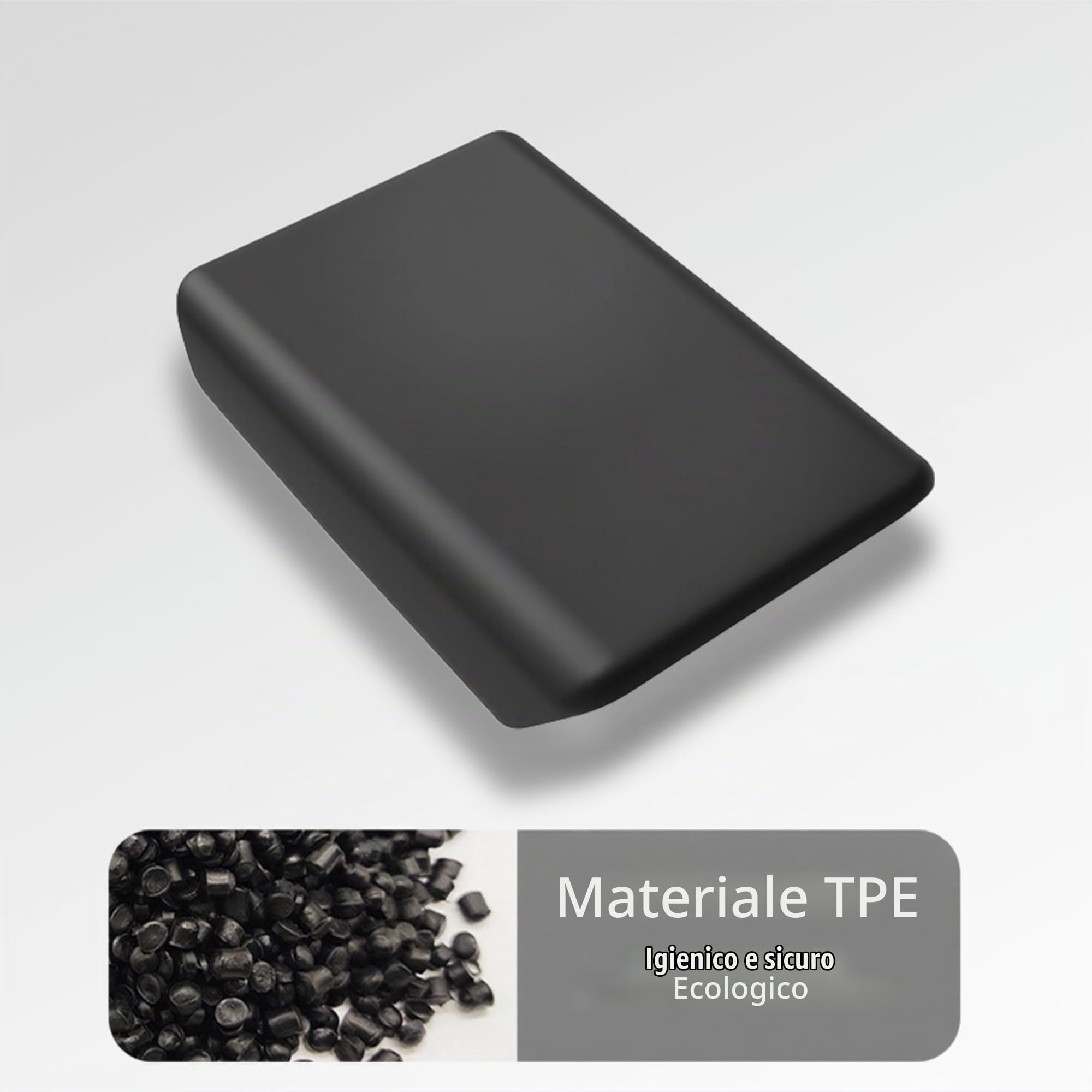 Arcoche Copertina mediana del bracciolo per Tesla Model Y Juniper 2025-2026 e Model 3 Highland 2024-2025 - Copertine del bracciolo in TPE per interni - Nero