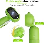 Microscope, Digital Microscope,Holding Magnifying Glasses，2’’ IPS Eye-Protecting Screen,2 MP,1080P,8 LED Lights,with 8GB Card and 12 Slices.