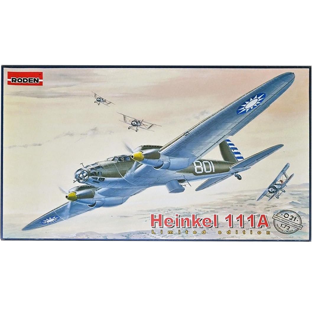RodenHeinkel He 111A German Bomber Airplane Model Kit
