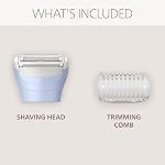 Philips Lady Shaver Series 6000 - Cordless, Wet & Dry Electric Shaver, 3-Blade Shaving System, For Legs & Body, 80 Mins. Runtime, Model BRL127/00