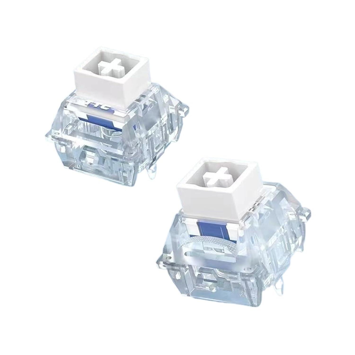 Magnetic Shaft Mortise and Tenon Structure Long Spring 21MM Keyboard Shaft Switch(10PCS)