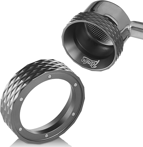 Miniatura 1 de Bincoo Embudo dosificador espresso de 51532283in anillo dosificador de café de aluminio con repuesto magnético para máquina de expreso compatible