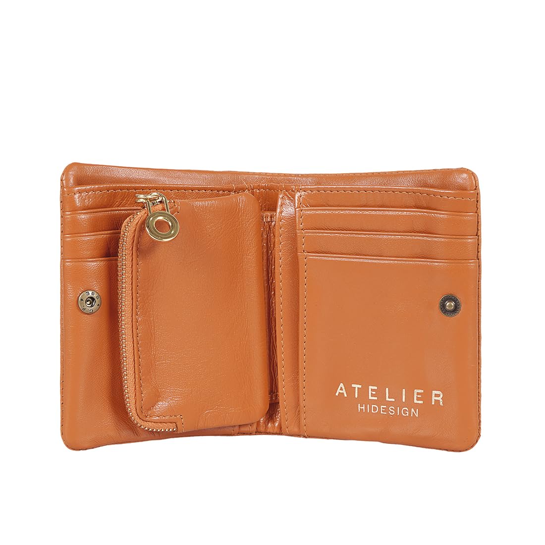 Hidesign Women's Sunset Leather Medium Bi-Fold for Casual Wear-Callas W3 1
