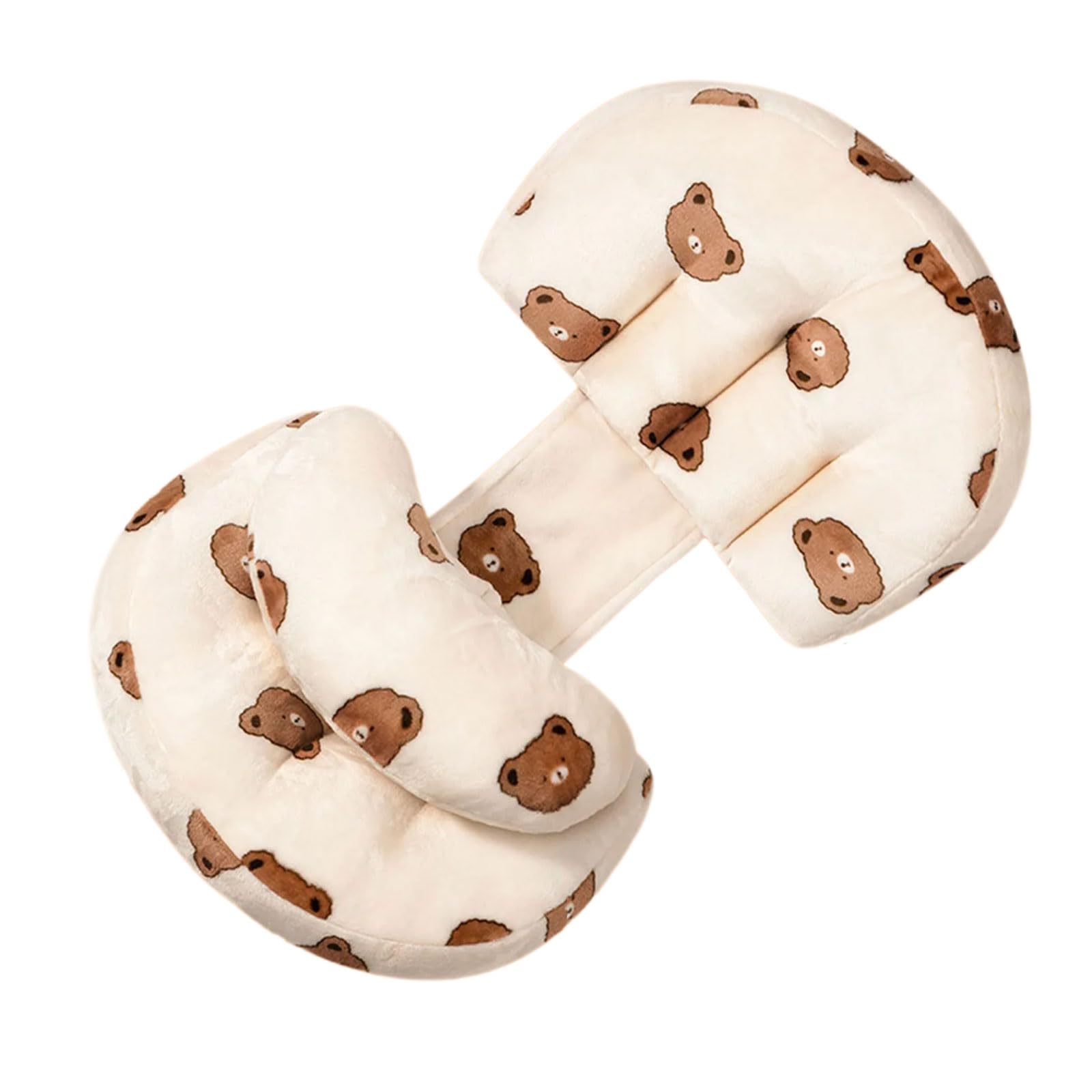 Pillows Adjustable Sleeping Pillow Printed Bear Pattern Maternity Pillow Detachable Body Pillow for Sleeping